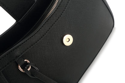 MARIA Satchel Handbag | Black